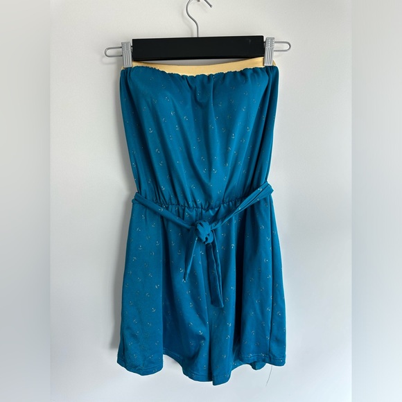 Vintage Anchor Print Short Romper - Picture 4 of 17